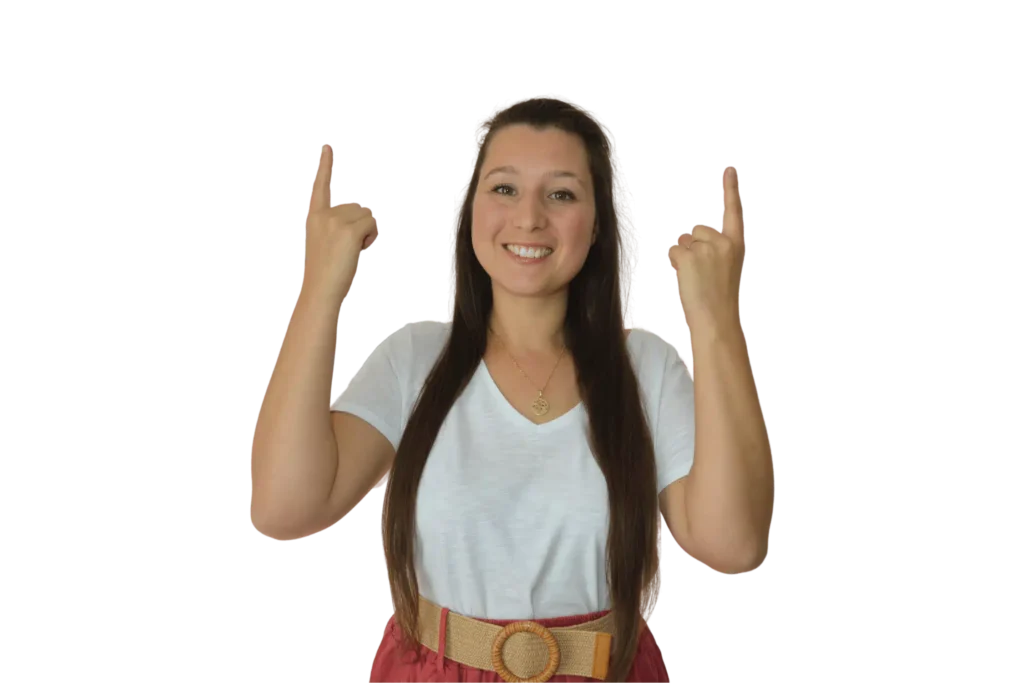 Aline Frédélisy se présente comme une coach SEO.