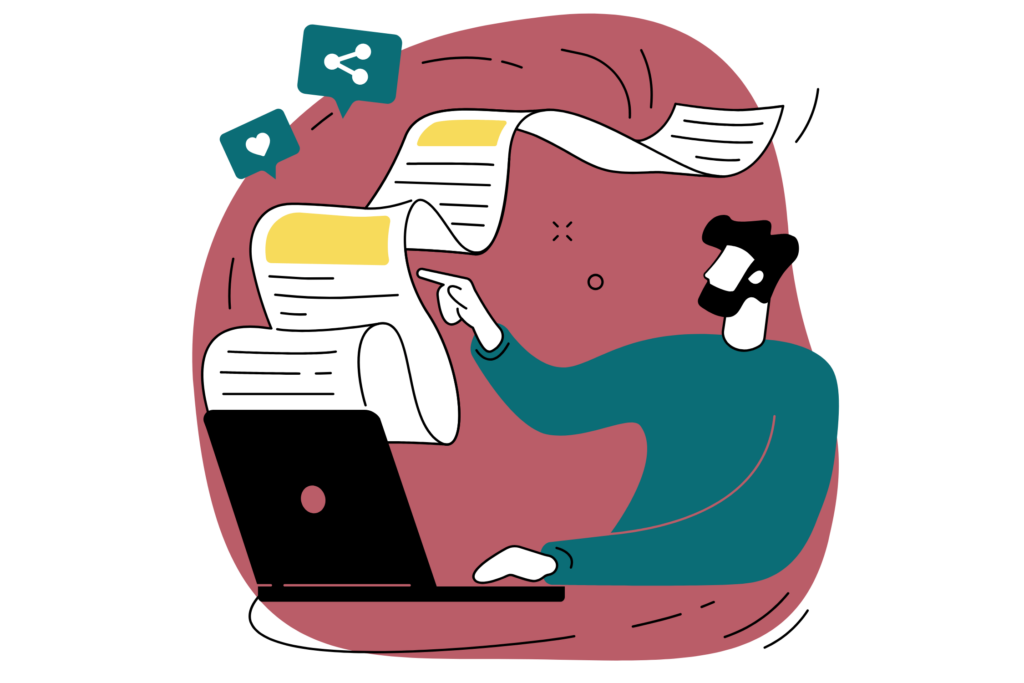 Entrepreneur qui fait de la rédaction web SEO.