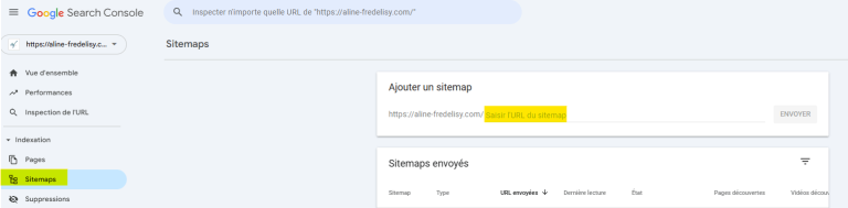 Mettre à jour son sitemap sur la Google Search Console.